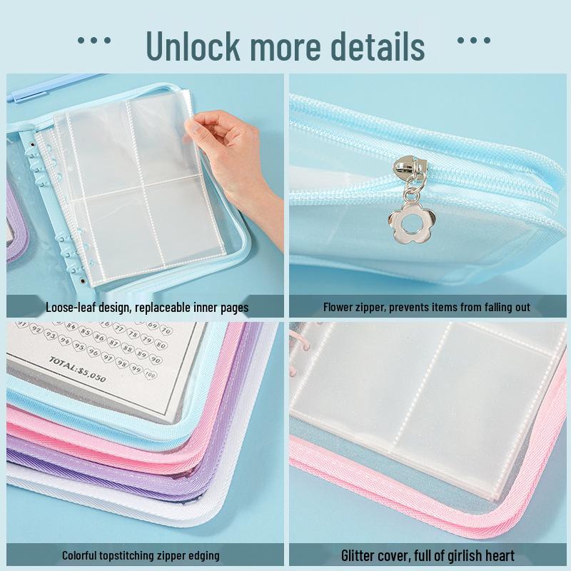 Large Capacity A5 PVC Jewelry Organizer - Transparent, Anti-Oxidation Earring & Necklace Bag