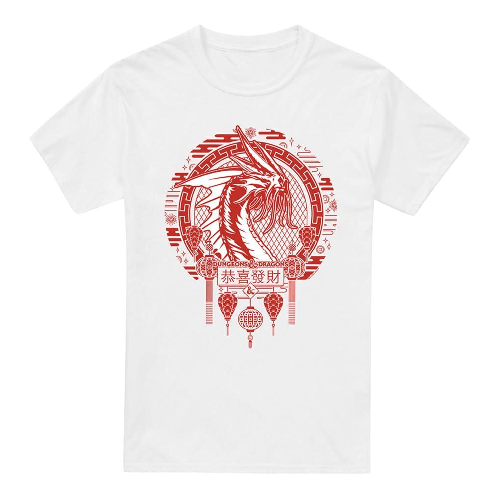 Dungeons & Dragons Mens Year Of The Dragon Beast In The Clouds T-Shirt