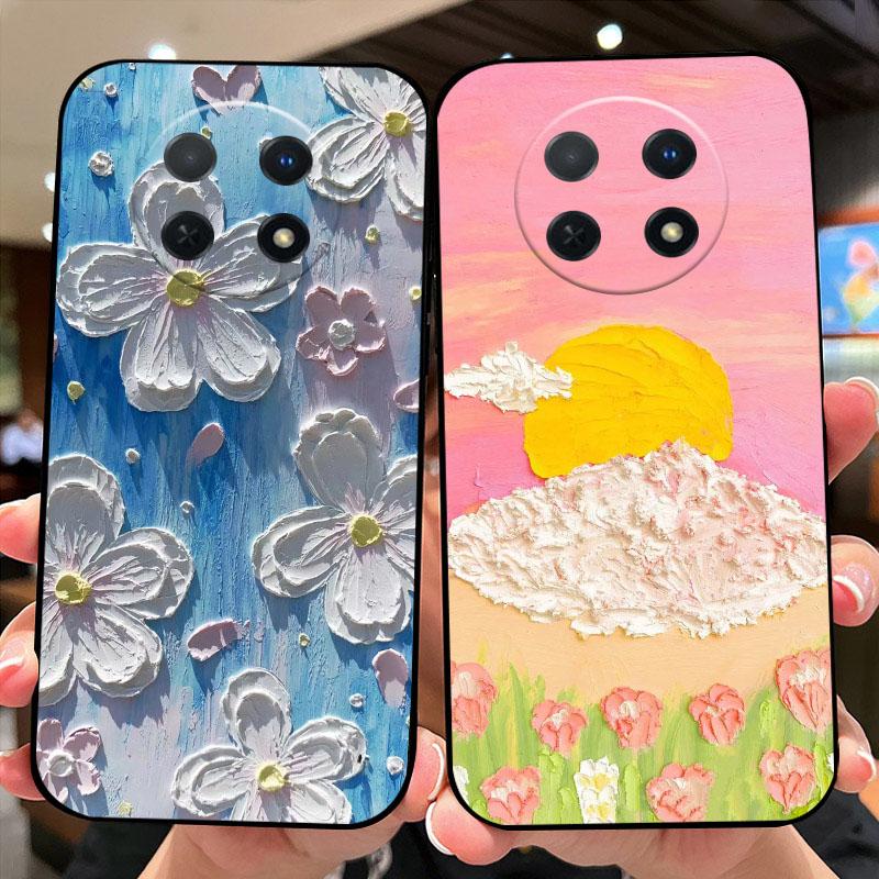 Чехол для Huawei Nova Y91 STG-LX1 с цветной печатью, из ТПУ и силикона, для Huawei Enjoy 60X, противоударный, чехол-бампер, мультяшный