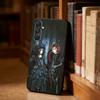 Чехол для телефона M-Malice Mizer Rock Band для Samsung S26, S25, S24, S23, S22, S21, Ultra, Plus, FE Черный Мягкий Чехол