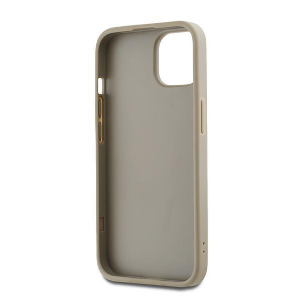 Dkny Dkhcp15Mpbswse iPhone 15 Plus 6.7 Бежевый/Beige Жесткий чехол Ремешок на запястье Логотип в наличии