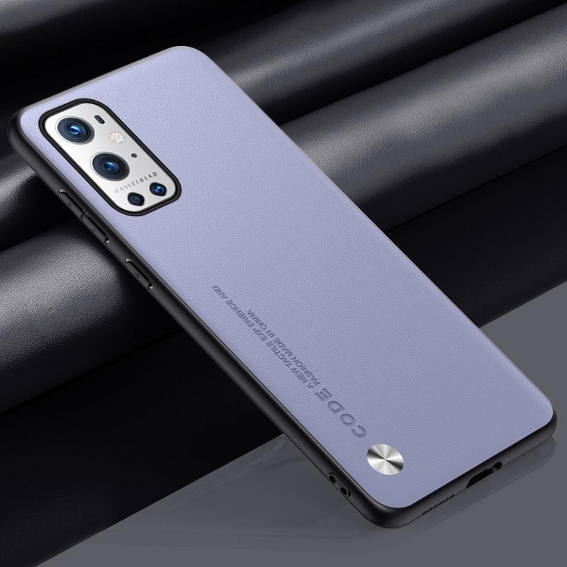Роскошный чехол из искусственной кожи для OnePlus 9 Pro 5G 9Pro, задняя крышка, матовый силиконовый противоударный защитный чехол для телефона OnePlus9 Pro