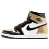Кроссовки унисекс Air 1 Retro High OG NRG Gold Toe Черный Черный-Металлик-Золото-Белый 861428-007