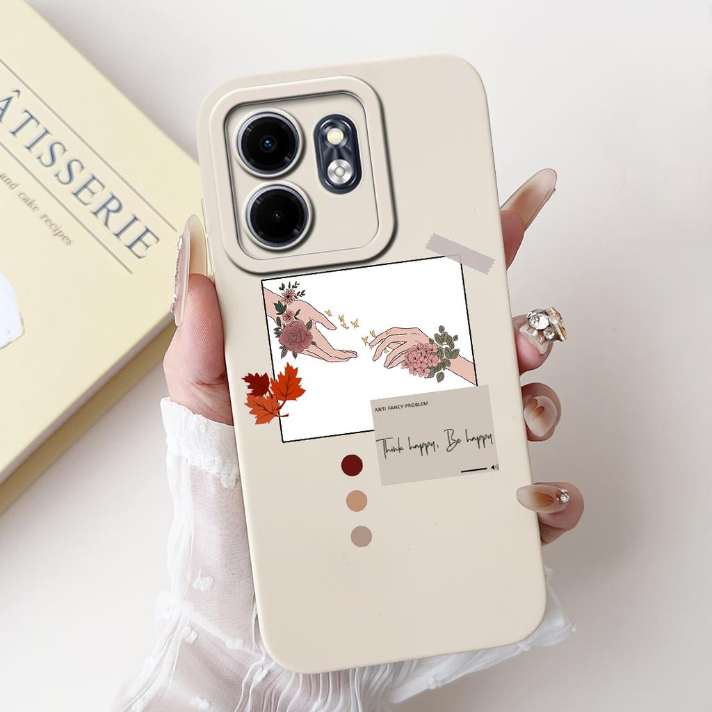 Чехол для Infinix Smart 9 Hot50i X6531 Роскошный Чехол с Художественной Росписью Мягкий Силиконовый Чехол для Телефона Для Infinix Hot 50i Smart9 X6532 Fundas