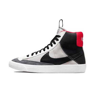 Blazer Mid 77 SE GS Dance - Белые, черные, красные детские кроссовки Summit-White University-Red Light-Smoke-Grey DH8640-100