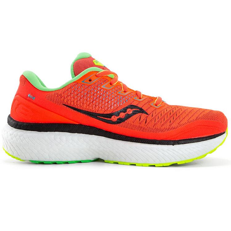 SAUCONY Triumph Удобная амортизация Нескользящая Дышащая Легкая Упругость Низкие Беговые Кроссовки Женские Красные S10595-10