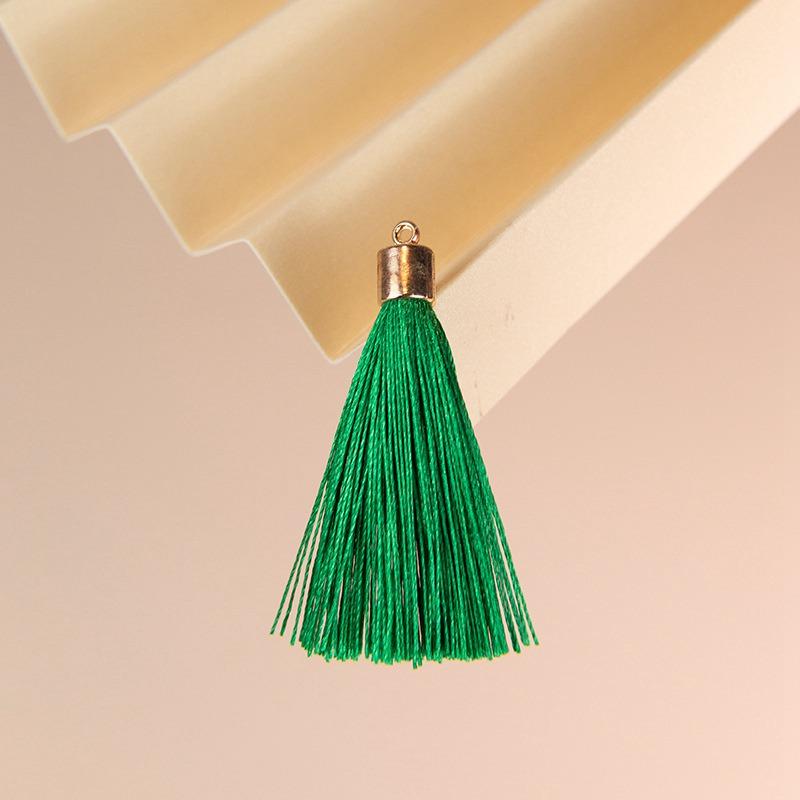 Simple Keychain Tassel Pendant Pendant 20 Pieces 6cm Weight Small Tassel Tassel Tassel Accessories Wholesale Bag Earrings