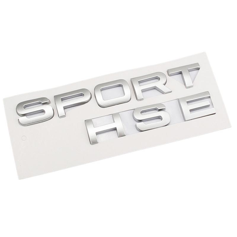 3D ABS Логотип Sport HSE Эмблема Буквы Багажник Автомобиля Discovery Sport HSE Наклейка Аксессуары