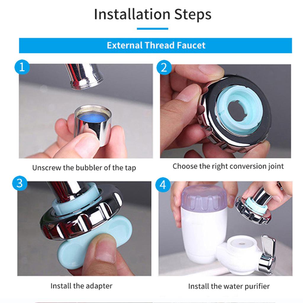 Фильтр для воды для крана, очиститель воды, домашняя система фильтрации воды, нейтральное прямое питье