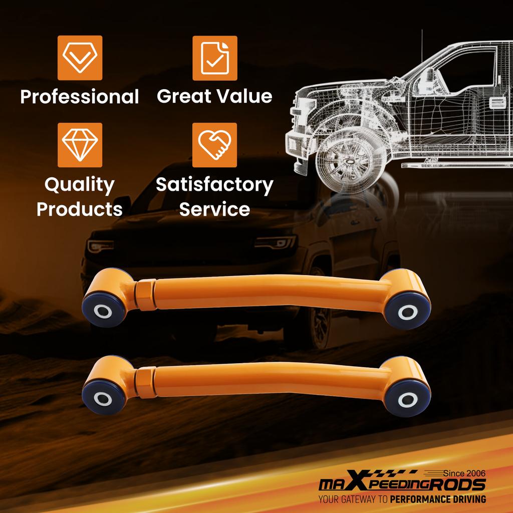 Нижние передние + Верхние задние рычаги подвески Maxpeedingrods для Grand Cherokee 1993-1998 для Wrangler 1997-2006
