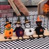 Halloween Decorations Plush Pumpkin Witch Doll Small Pendant Holiday Party Scene Atmosphere Setting Props