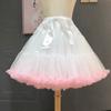 Cosplay Swing Tutu Skirt Rockabilly Crinoline Boneless Underskirt Soft Yarn Skirt Vintage Petticoat
