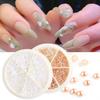 Round 3D Imitation Faux Pearl Diy Nail Art Decals Manicure Decor