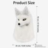 Пушистая маска на голову Животное Волк Собака Плюшевые Маски из искусственного меха для Хэллоуина Маскарад Косплей Костюм Реквизит