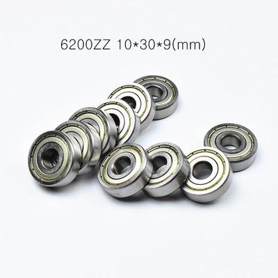 6200ZZ 10*30*9(мм) 10 шт. хромированная сталь Металлические герметичные подшипники