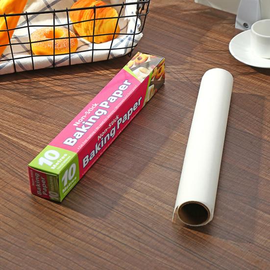5 м/10 м жиронепроницаемая антипригарная подкладка для выпечки барбекю, лист для приготовления пищи, кухонная бумага