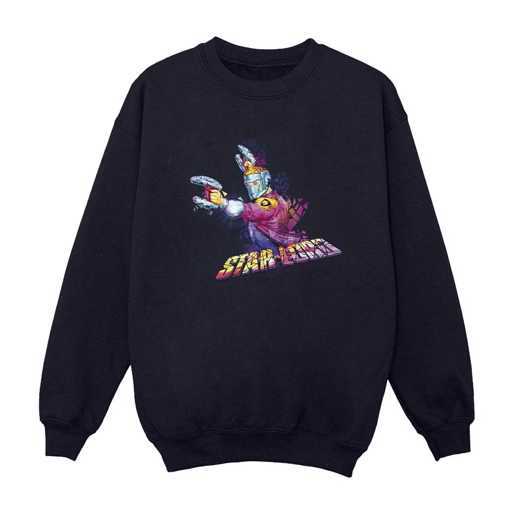 Marvel Boys Guardians Of The Galaxy Abstract Star Lord Sweatshirt