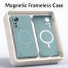 Безрамочный Магнитный Чехол для Беспроводной Зарядки Magsafe для Xiaomi 12 Pro 12X Xiaomi12 Pro 5G Тонкий Жесткий Задний Чехол