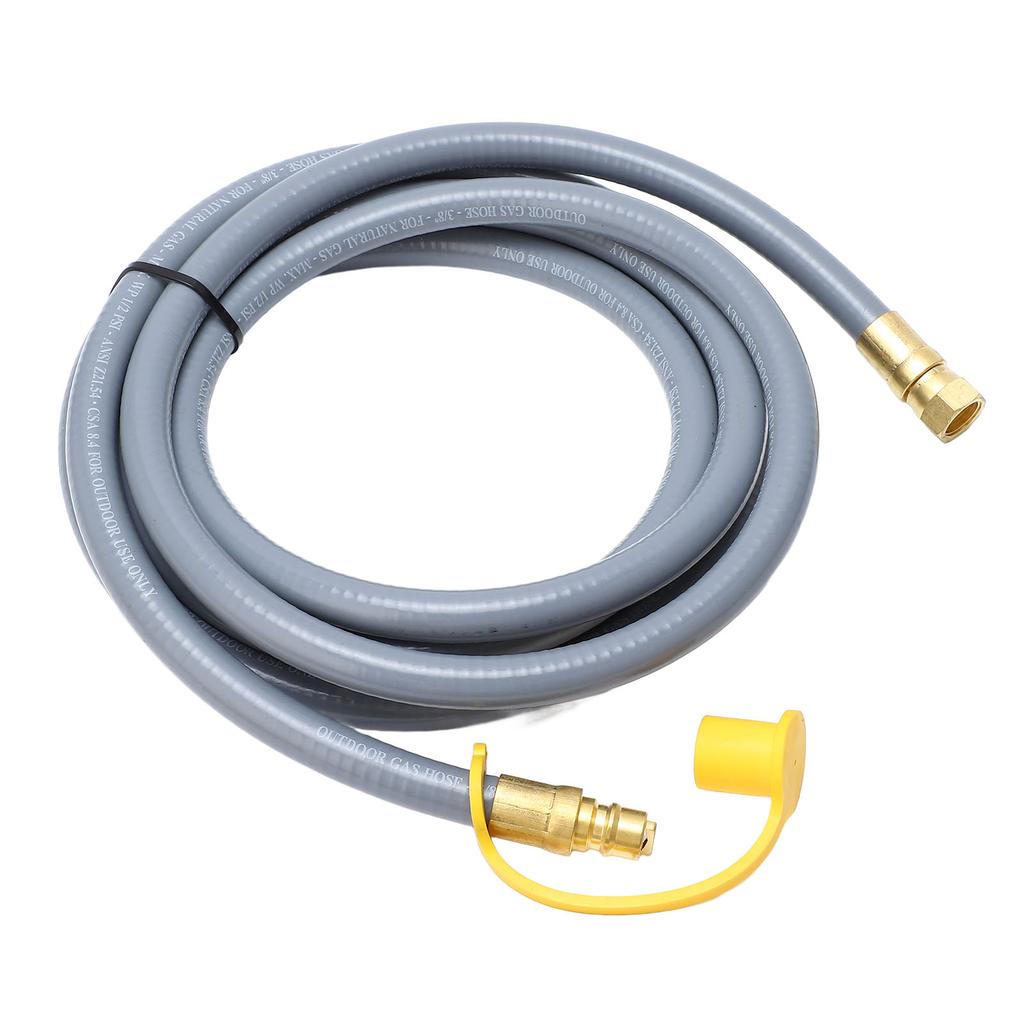 3.66m 3/8in RV Gasoline Extension Hose Fittings Quick Connect Gasoline Tank Gas Line Hose with Male 