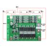 3S 12.6V 25A 18650 Li ion Lithium Battery PCB Protection Boards with Balanced Circuit OverCharge Discharge OverCurrent