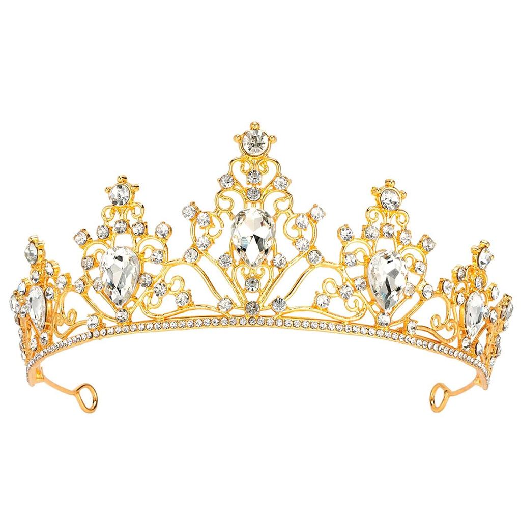 Новая Корона Невесты Аксессуар для Волос Европейская и Американская Корона на День Рождения Хрустальная Корона Свадебный Головной Убор