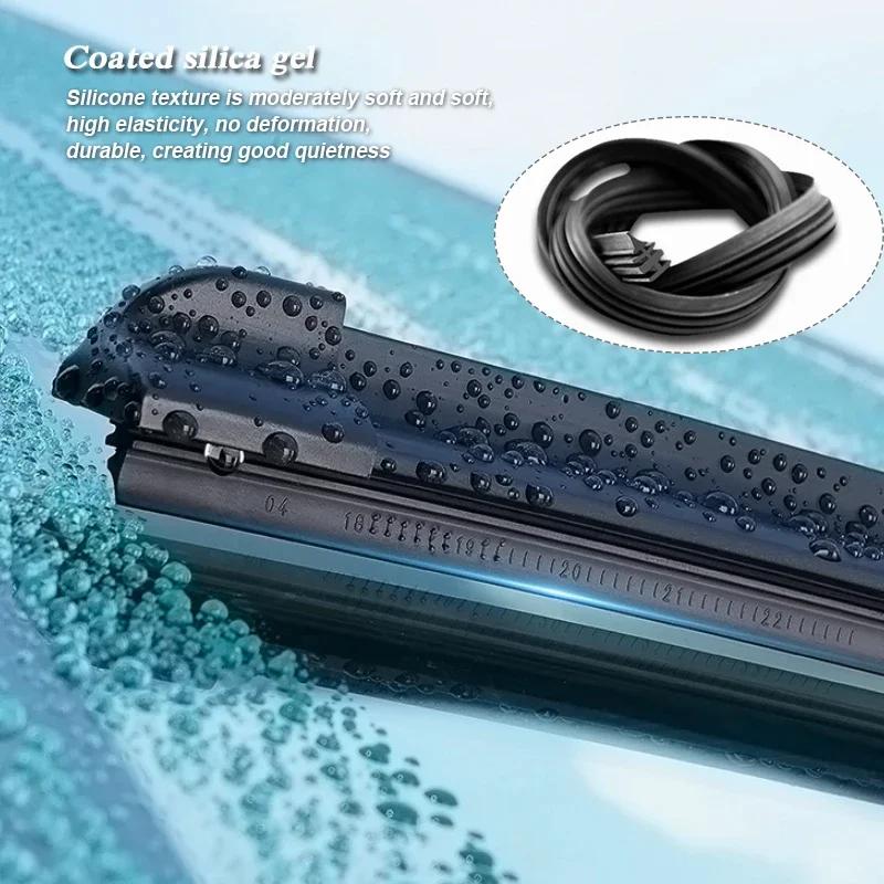 For Toyota CROWN FORTUNER HIGHLANDER KLUGER HILUX LAND CRUISER PRADO SEQUOIA SIENNA TUNDRA 2PCS Car Blade Windshield Wiper