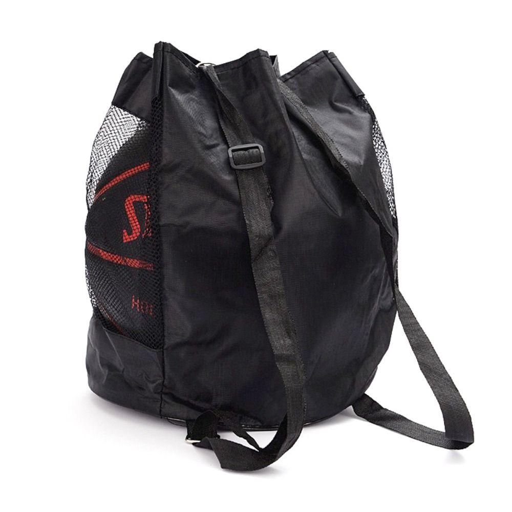 Oxford Basketball Cover Mesh Bag Black Volleyball Ball Storage Bags Basketball Backpack Outdoor
