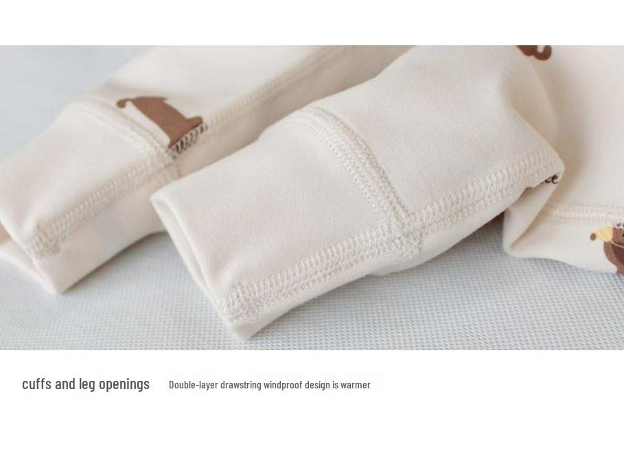 25 Стилей Детский Хлопковый Комплект Нижнего Белья с Завышенной Талией для Мальчиков и Девочек - Защита Животика, Бесшовный, Теплая Осенне-Зимняя Домашняя Одежда