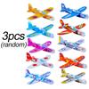10-1Pcs Mini Diy Hand Throw Flying Glider Planes Kids Game Toys Foam Airplane Party Favors Gift Outdoor Launch Fighter Toy