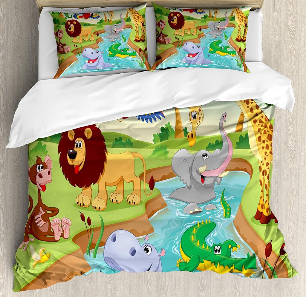 Yorkie Bedding Set For Bedroom Bed Home Yorkshire Terrier with Cute Ribbon Animal Duvet Cover Quilt Cover And Pillowcase