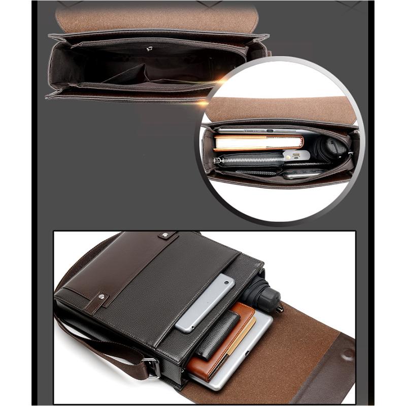 Мужская сумка-портфель для бизнеса, рюкзак, новая наплечная сумка-мессенджер, дорожная офисная сумка CLE