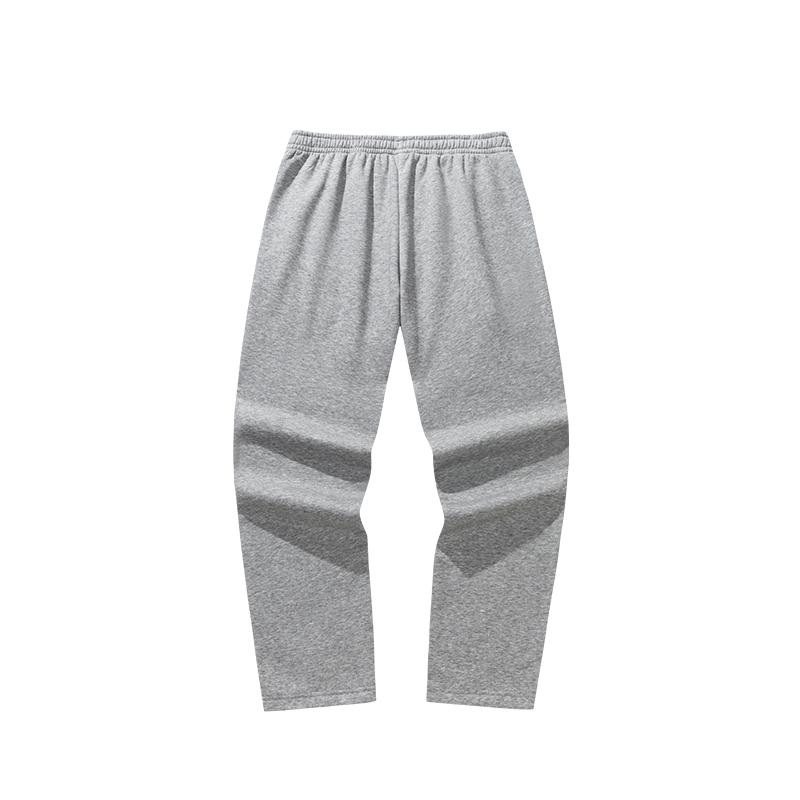 Anta Флисовые теплые тренировочные брюки прямого кроя, повседневные спортивные штаны, мужские брюки 952547307-2