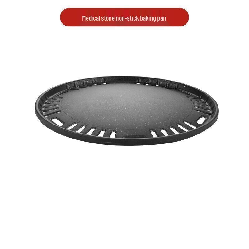 Бездымная антипригарная корейская угольная сковорода-гриль для барбекю для использования на улице и в помещении