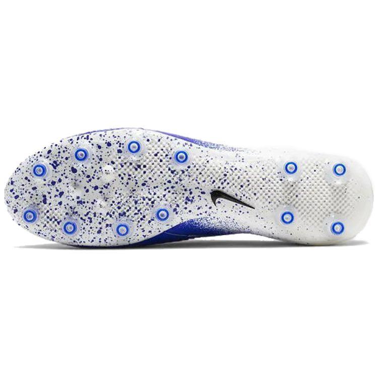 Nike Phantom Venom Elite AG Pro White Racer Синие кроссовки унисекс Черные AO0576-104