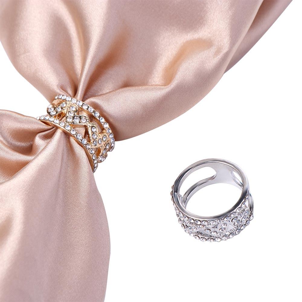 Vintage Metal Clothing Accessory Elegant Flower Women Brooches Shawl Buckle Pearl Scarf Buckle
