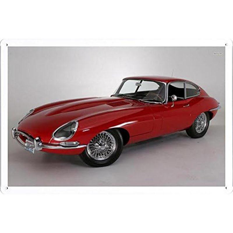 Автомобильные металлические жестяные таблички Плакат Декор стены спортивного автомобиля Винтажные художественные постеры Железная живопись для мужской комнаты Домашнего кафе Гаража Клуба Бара