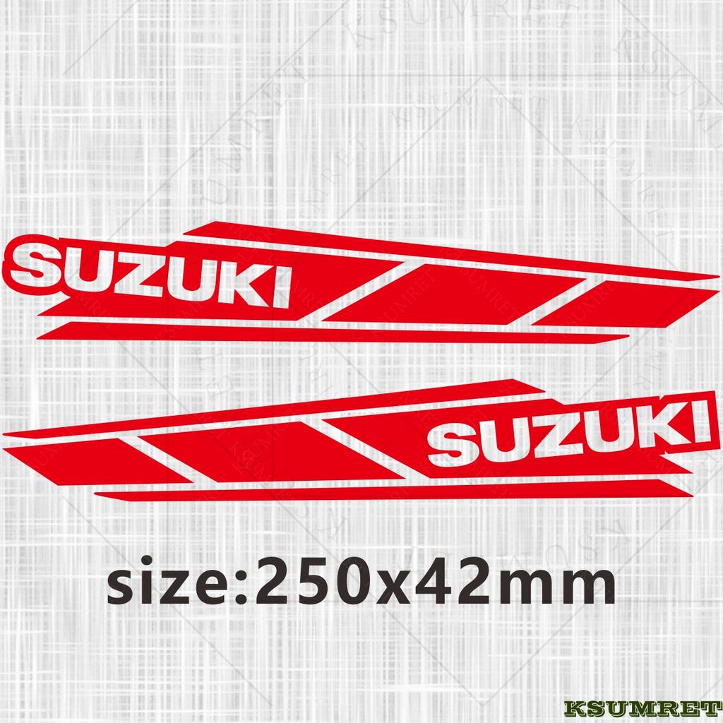 AAGJ1 Виниловая наклейка Логотип Suzuki Наклейки для мотоцикла Шлем Светоотражающий комплект