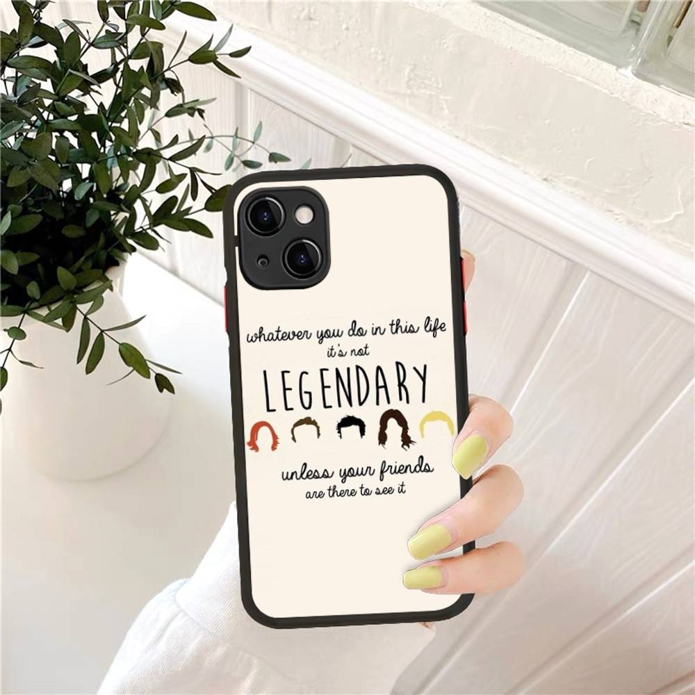 How I Met Your Mother Himym Phone Case for iPhone 16 15 14 11 12 13 Pro Max X XS Translucent Matte Cover