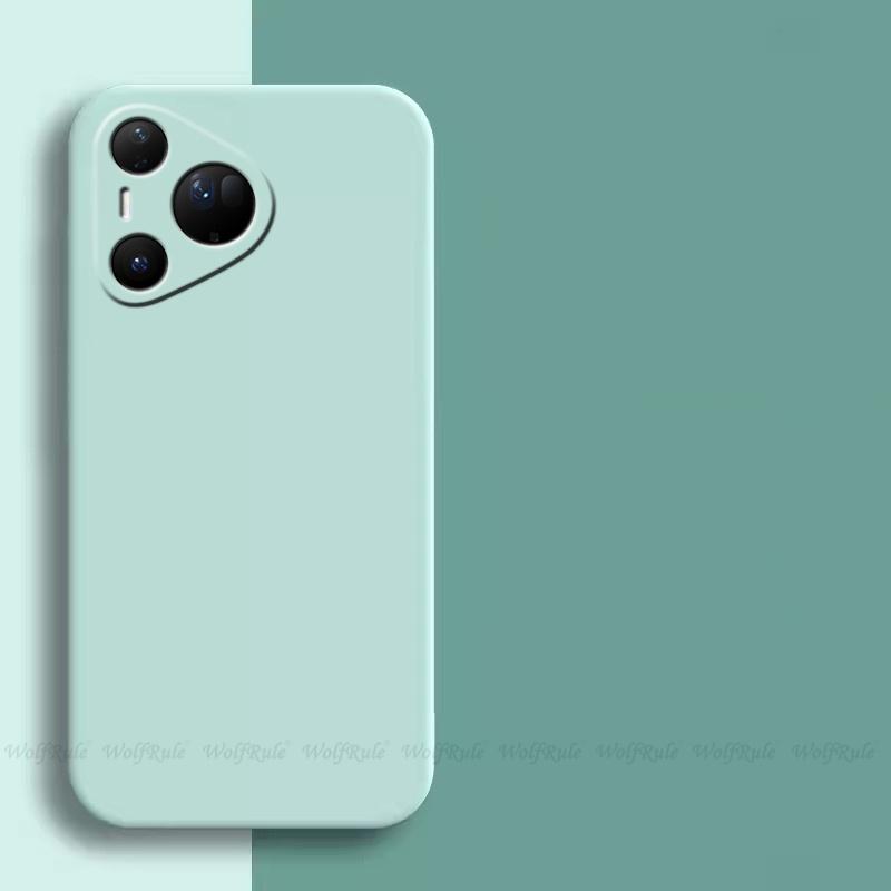 For Huawei Pura 80 Pro Plus Case Huawei Pura 80 Pro Plus Capas New Shockproof Phone Bumper Back TPU Liquid Silicone Soft Fundas