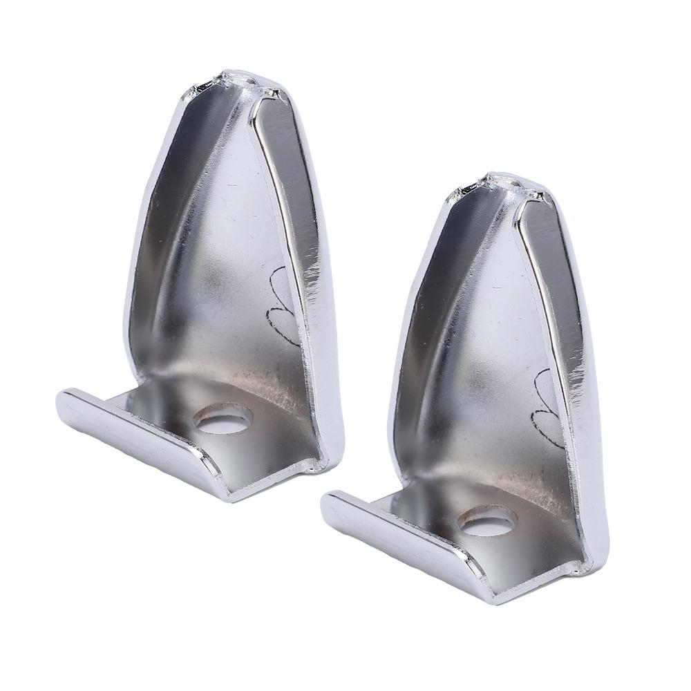 5PCS Metal Drum Lug Iron Silver Drum Hardware Replacement Professional Drum Claw Hook For Drum Set