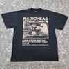Radiohead Vintage Band T-Shirt Fast Track Status Graphic Album Print