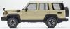 Kyosho Оригинальный масштаб 1/43 Toyota Land Cruiser 70 (бежевый) Готовый продукт KS03928BE