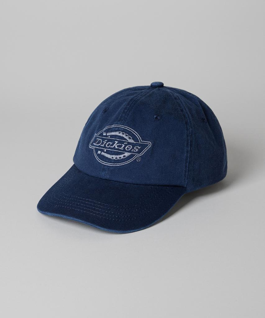 DICKIES Washed Mono Logo Ball Cap Navy