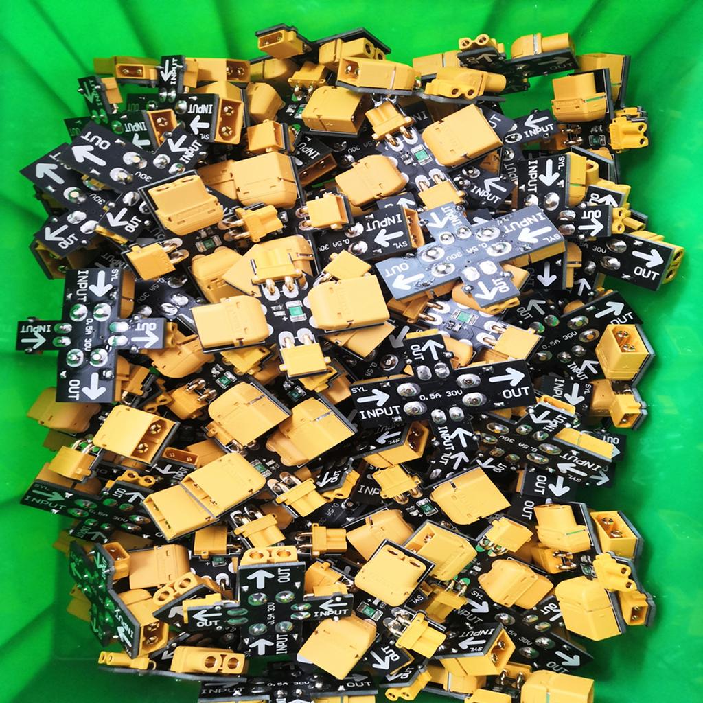 XT60 T30 дымовая пробка соединительная линия тестер прерыватель для моделей FPV гоночных дронов модули