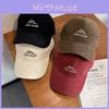 Letter Embroidered Baseball Cap For Women Sun Shade Breathable Cotton Spring Style