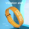 Вибрирующий будильник-часы для крепко спящих, бесшумное пробуждение, умный браслет для мужчин и женщин, регулируемый носимый вибрационный браслет на запястье