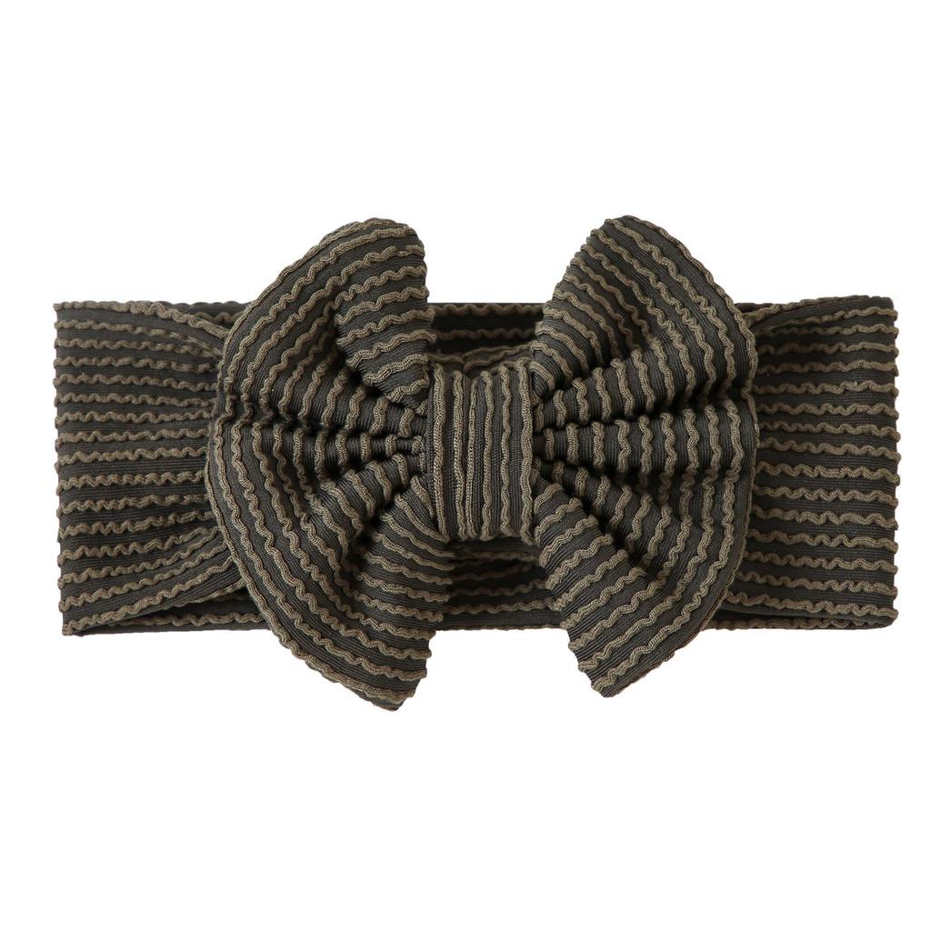 Европейский и американский стиль полосатая клетчатая эластичная детская повязка на голову - приятная к коже, новая TUME SHEIN