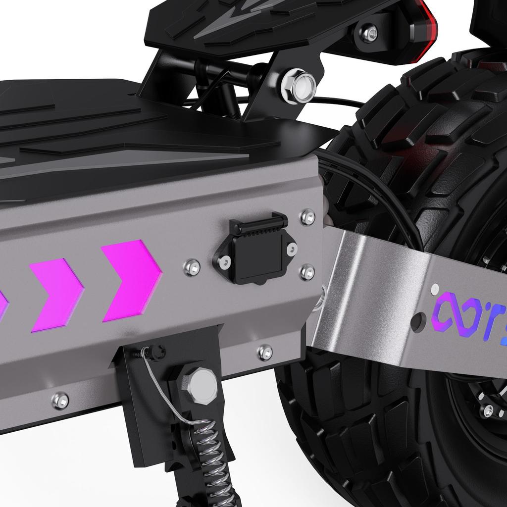 OOTD T90 Dual Motor Electric Scooter, 4200W Total Power, 60V 31.2Ah Battery, 100km Range, 13" Tubeless Tires, Foldable E-Scooter