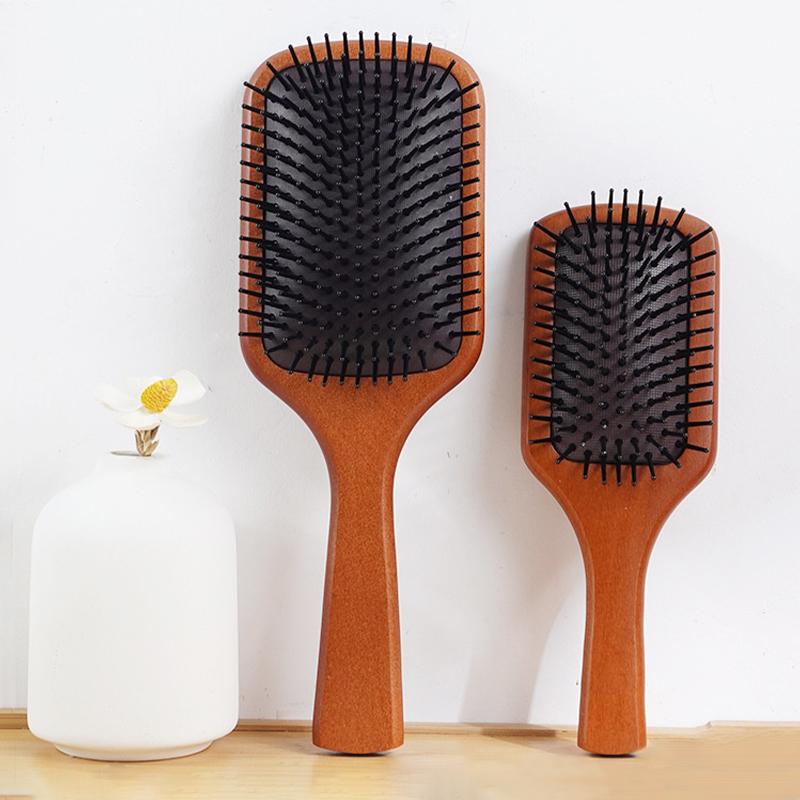 Для массажа расческа подушка безопасности антистатическая для волос воздушная подушка деревянная расческа для волос мокрые кудрявые распутывание расческа для волос парикмахерская укладка