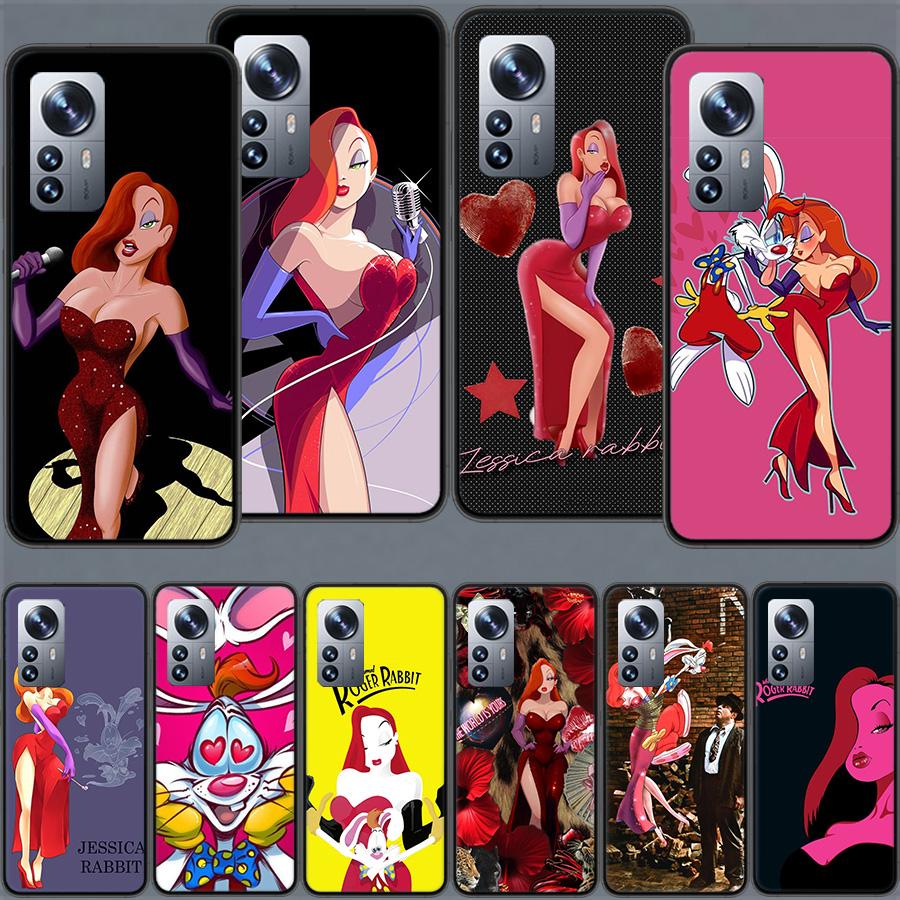 J-Jessica R-Кролики Чехол для телефона Для Xiaomi Poco X7 X6 M8 M7 M6 M4 M3 X4 Pro F7 Ultra M5S Mi 14 14T 15 15T 12T 10T Pro 12S 12 11 L